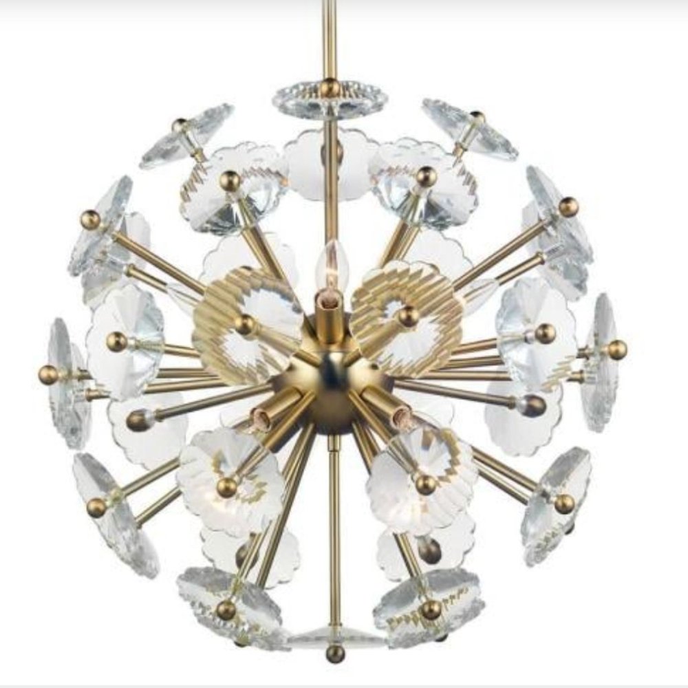 Progress Lighting Floret Crystal Chandelier